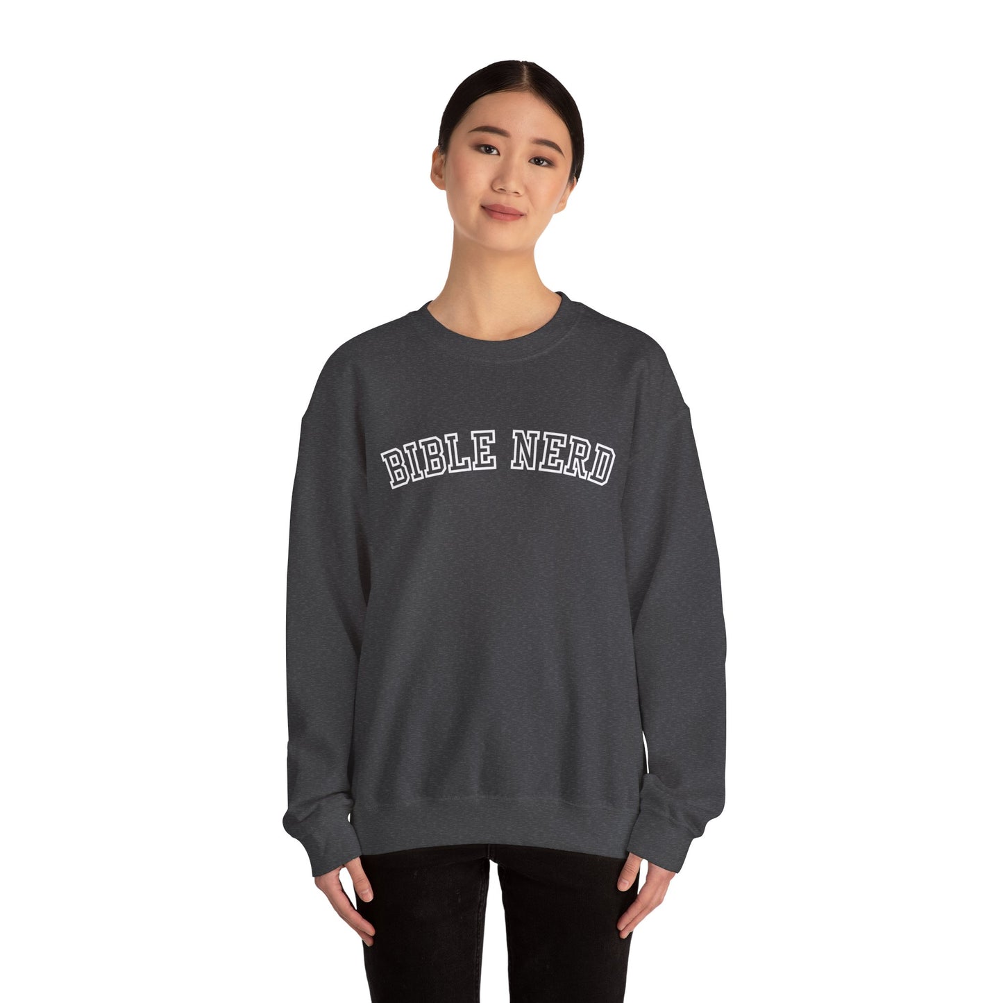 Funny Bible Nerd Unisex Crewneck Sweatshirt - CLEARANCE