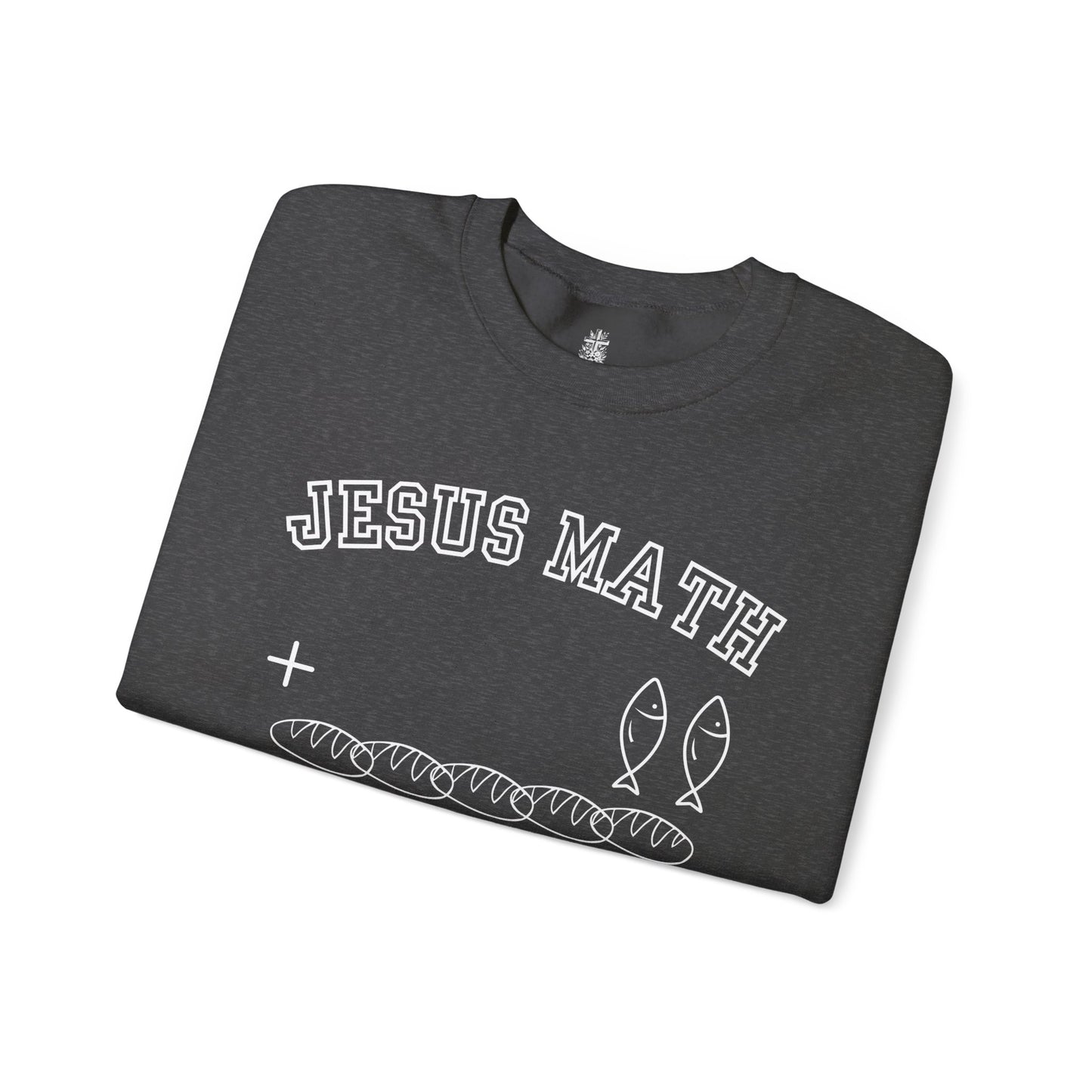 Funny Jesus Math Crewneck Sweatshirt Unisex - CLEARANCE