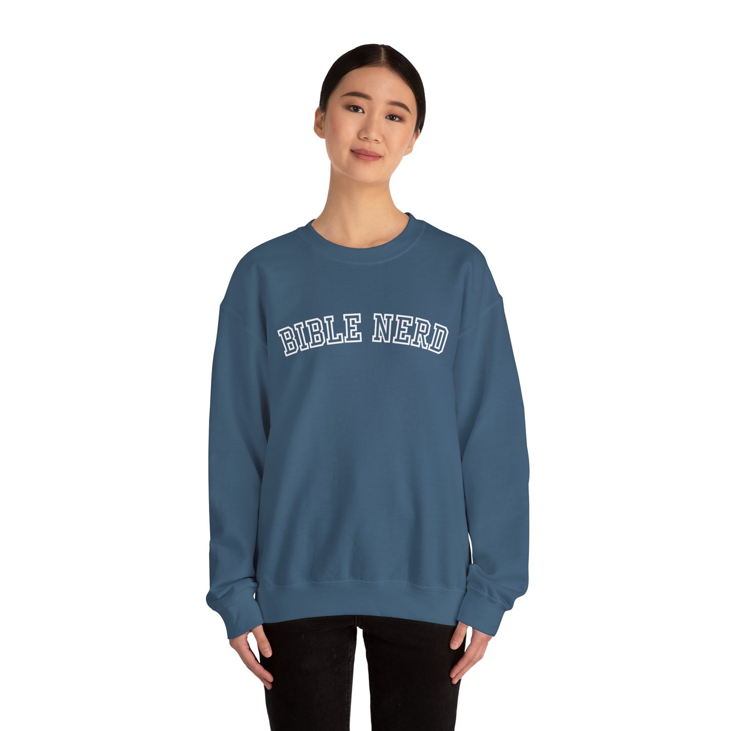 Funny Bible Nerd Unisex Crewneck Sweatshirt - CLEARANCE