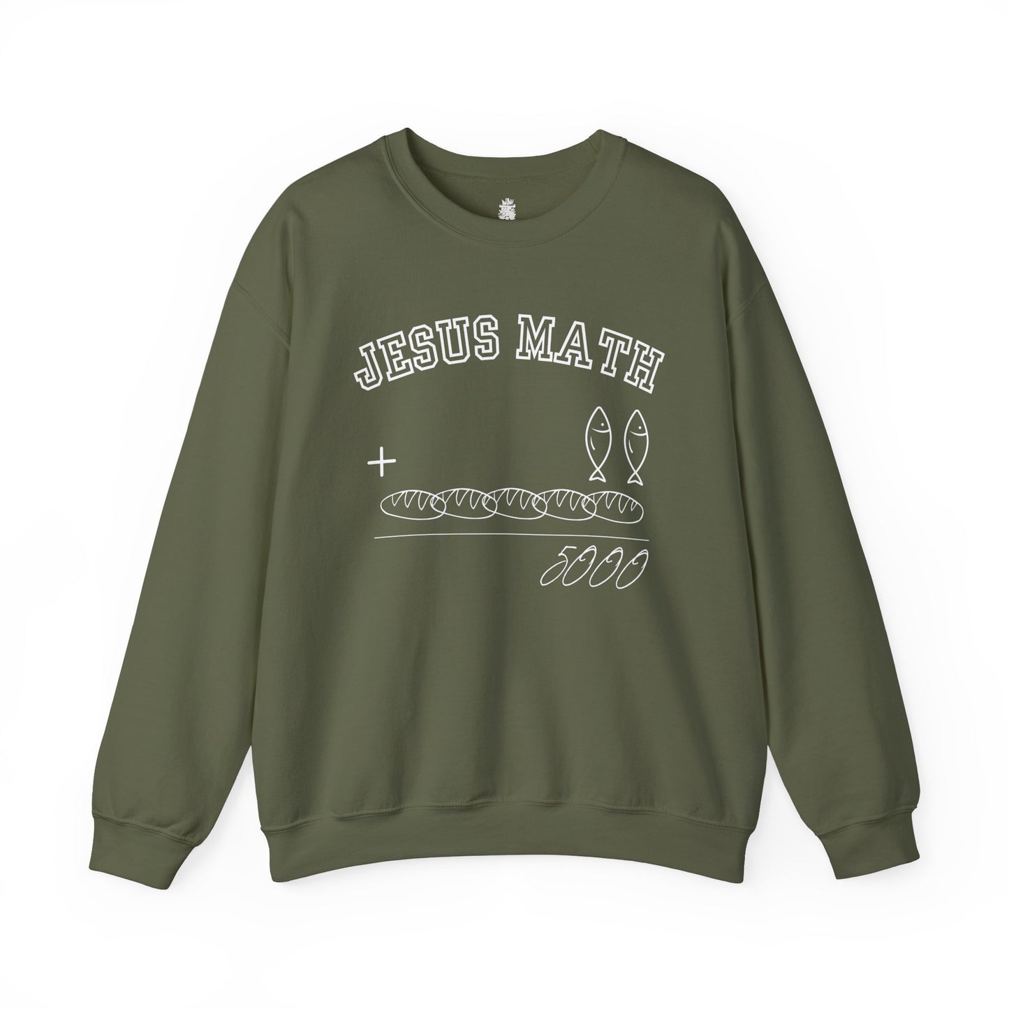 Funny Jesus Math Crewneck Sweatshirt Unisex - CLEARANCE