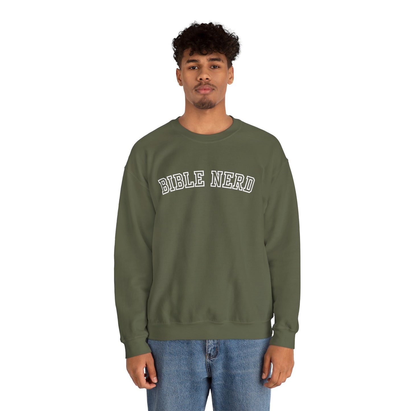 Funny Bible Nerd Unisex Crewneck Sweatshirt - CLEARANCE