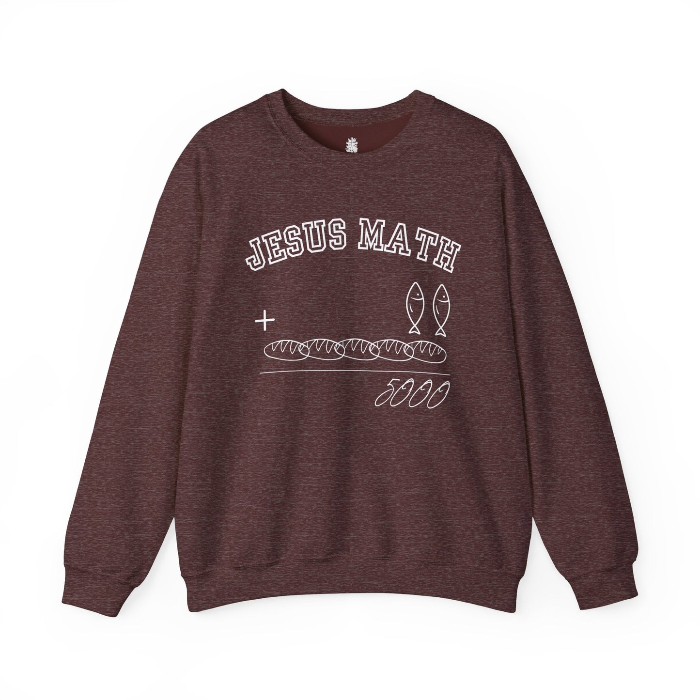 Funny Jesus Math Crewneck Sweatshirt Unisex - CLEARANCE