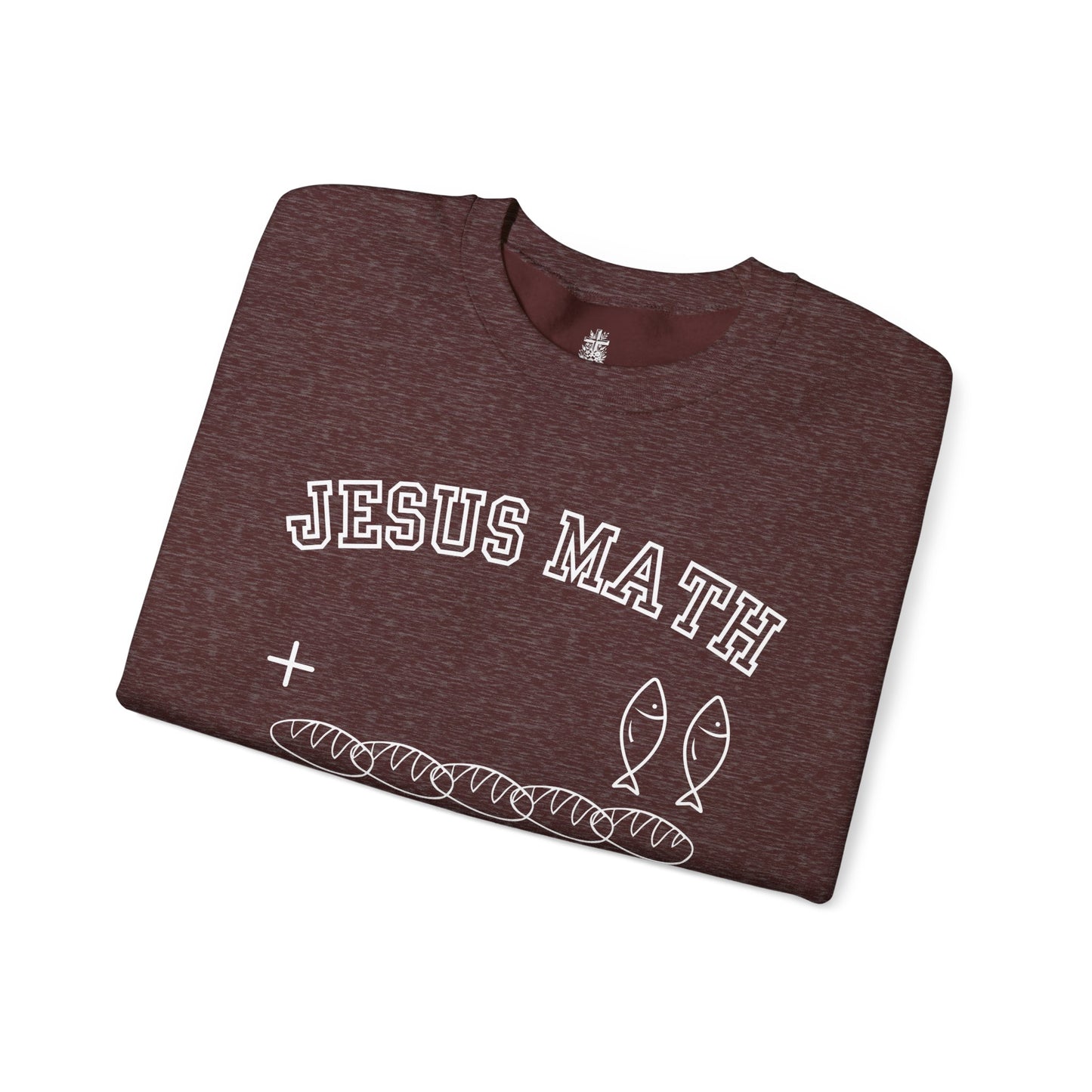 Funny Jesus Math Crewneck Sweatshirt Unisex - CLEARANCE
