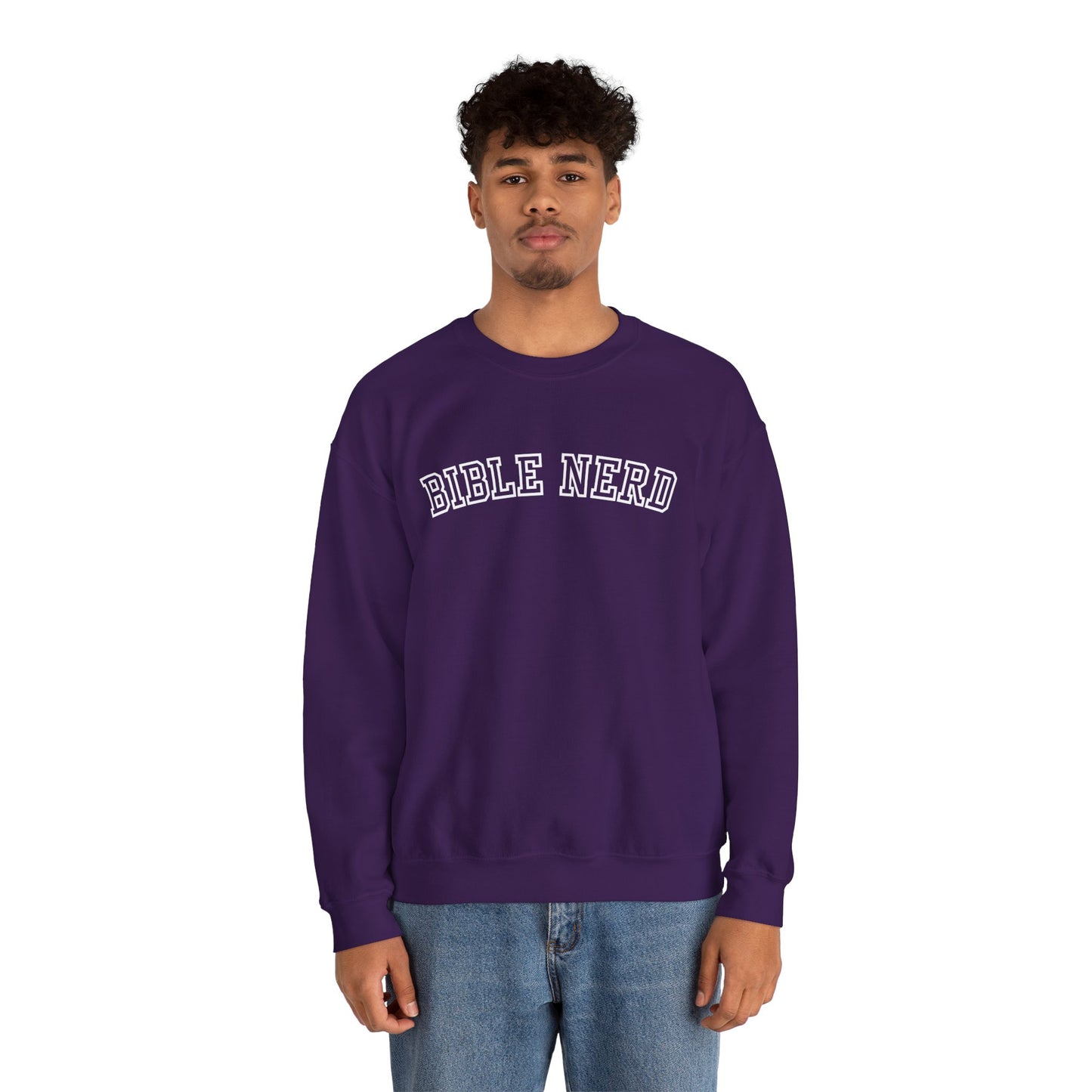 Funny Bible Nerd Unisex Crewneck Sweatshirt - CLEARANCE