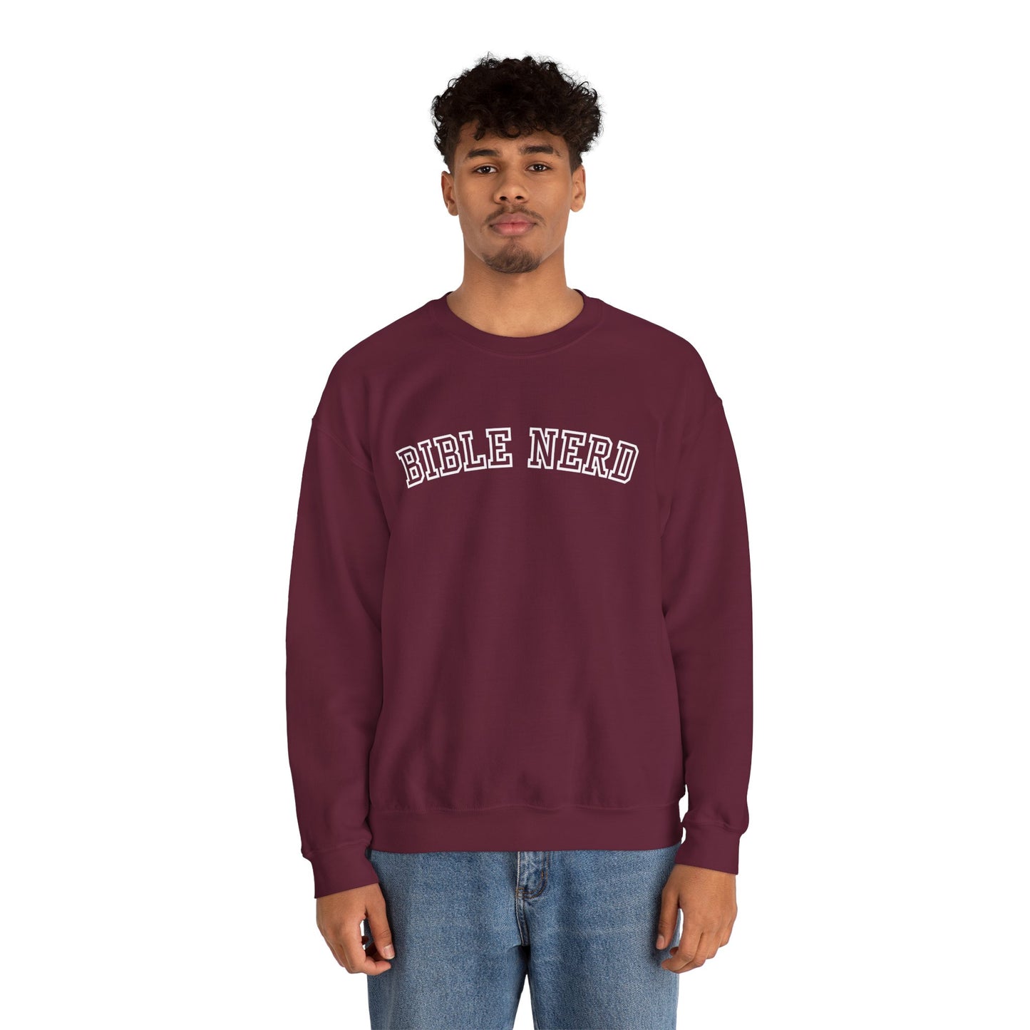 Funny Bible Nerd Unisex Crewneck Sweatshirt - CLEARANCE