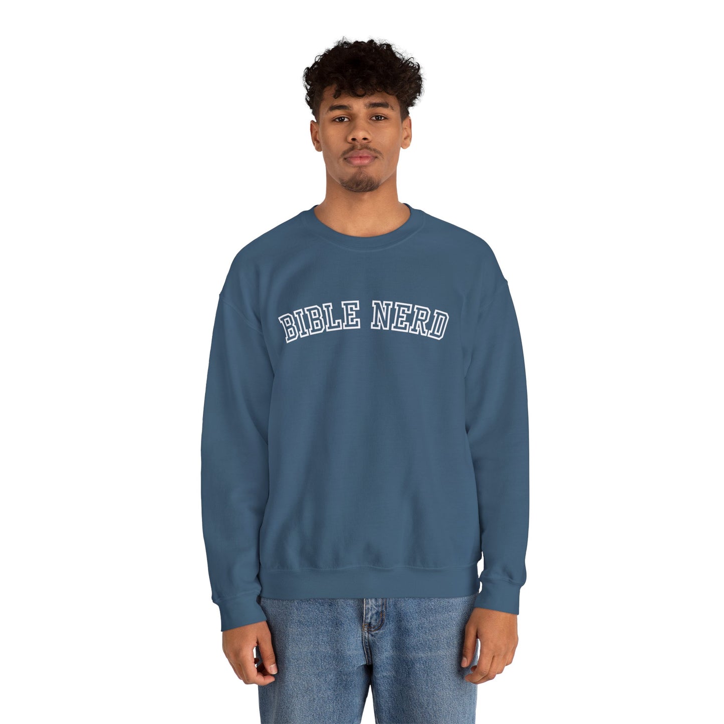 Funny Bible Nerd Unisex Crewneck Sweatshirt - CLEARANCE