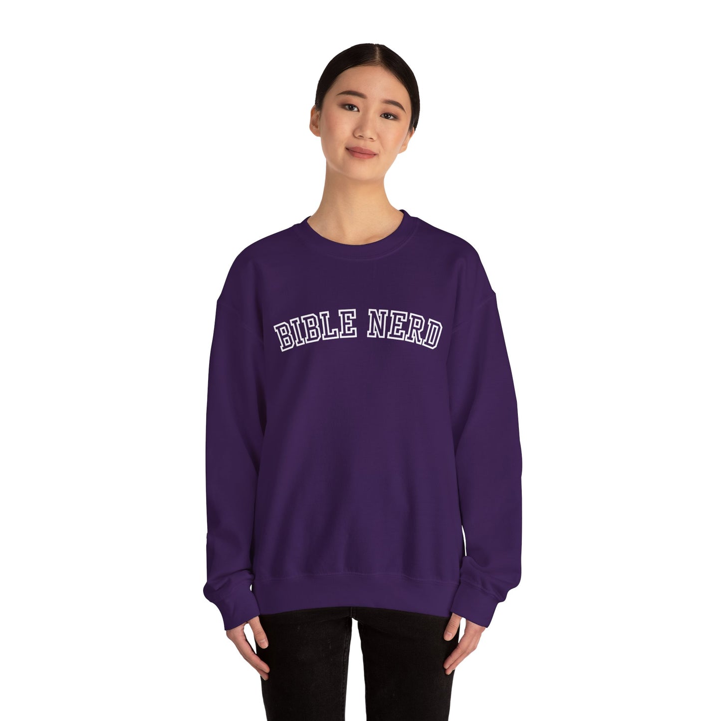 Funny Bible Nerd Unisex Crewneck Sweatshirt - CLEARANCE