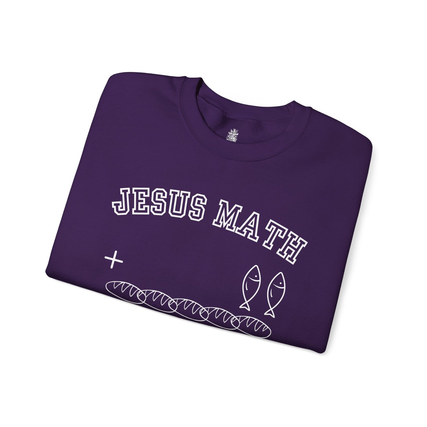 Funny Jesus Math Crewneck Sweatshirt Unisex - CLEARANCE