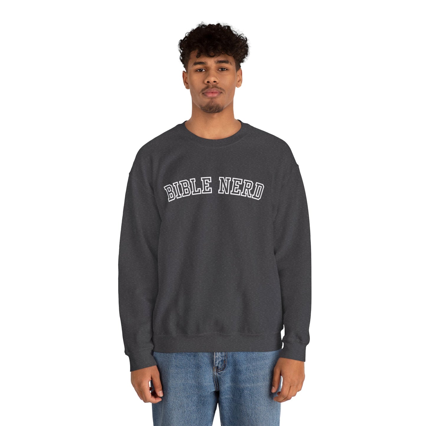 Funny Bible Nerd Unisex Crewneck Sweatshirt - CLEARANCE