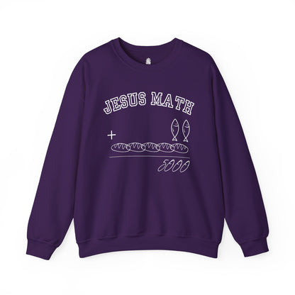 Funny Jesus Math Crewneck Sweatshirt Unisex - CLEARANCE