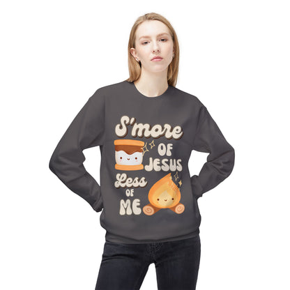 'S'More Of Jesus' Softstyle Fleece Crewneck Sweatshirt - CLEARANCE