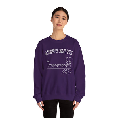 Funny Jesus Math Crewneck Sweatshirt Unisex - CLEARANCE