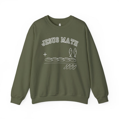 Funny Jesus Math Crewneck Sweatshirt Unisex - CLEARANCE