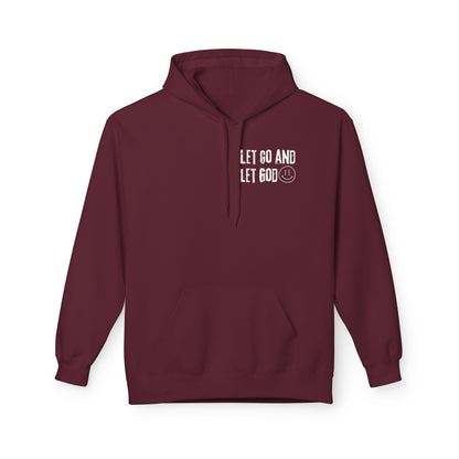 'Need Prayer/Let Go & Let God' Unisex Softstyle Fleece Hoodie - CLEARANCE