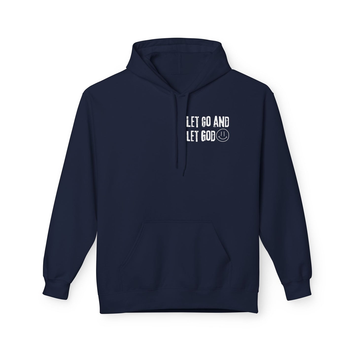 'Need Prayer/Let Go & Let God' Unisex Softstyle Fleece Hoodie - CLEARANCE