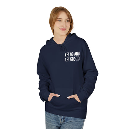 'Need Prayer/Let Go & Let God' Unisex Softstyle Fleece Hoodie - CLEARANCE