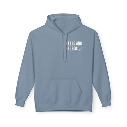 'Need Prayer/Let Go & Let God' Unisex Softstyle Fleece Hoodie - CLEARANCE