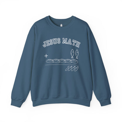 Funny Jesus Math Crewneck Sweatshirt Unisex - CLEARANCE