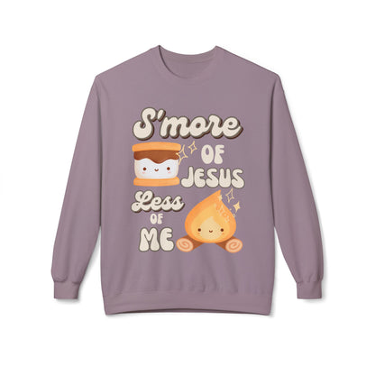 'S'More Of Jesus' Softstyle Fleece Crewneck Sweatshirt - CLEARANCE