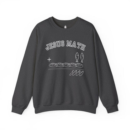 Funny Jesus Math Crewneck Sweatshirt Unisex - CLEARANCE