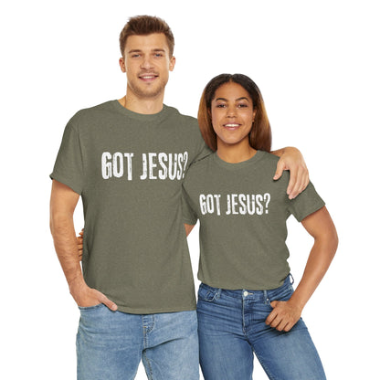 Bold 'Got Jesus' Evangelism T-Shirt - Unisex Soft Cotton Tee - Gloria Dios Designs