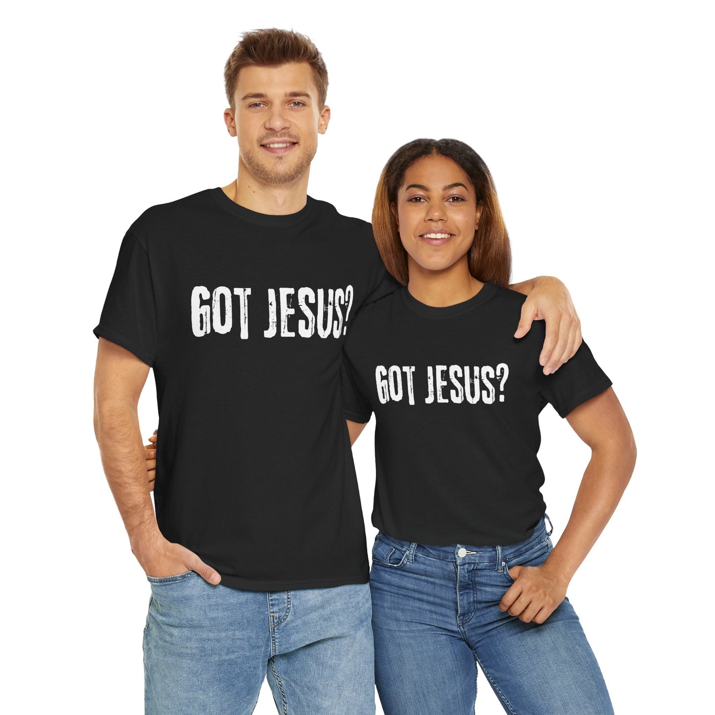 Bold 'Got Jesus' Evangelism T-Shirt - Unisex Soft Cotton Tee - Gloria Dios Designs