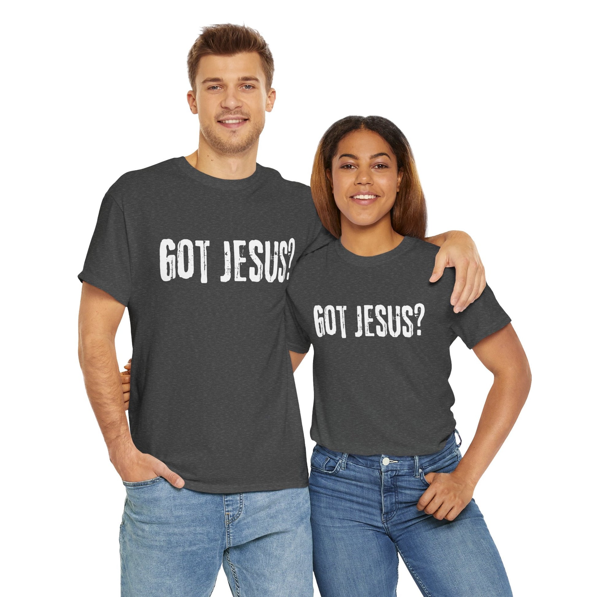 Bold 'Got Jesus' Evangelism T-Shirt - Unisex Soft Cotton Tee - Gloria Dios Designs